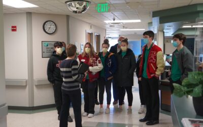 Junior Board Visits Pulaski Memorial Hospital